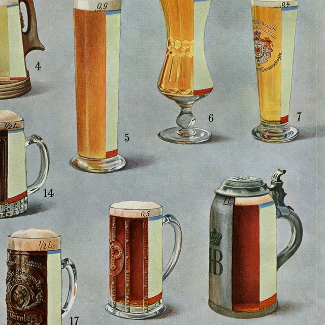 Niemieckie piwa austriackie plakat na płótnie - Pilsner Hofbrau Bar Pub dla dekoracji ściany kuchennej - Wianko - 1