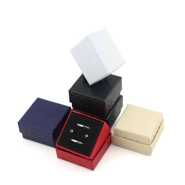 Pudełko na biżuterię DoreenBeads 5x5x3cm, jednostkowo dostępne - Wianko - 1