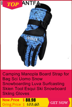 Rękawice narciarskie Snowboardowej Manopli Luva De Inverno Surfcasting Bag Handschoenen Camping Snow Kid Snowboard - Wianko - 5