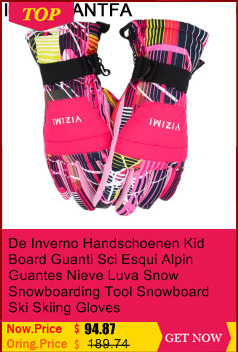 Rękawice narciarskie Snowboardowej Manopli Luva De Inverno Surfcasting Bag Handschoenen Camping Snow Kid Snowboard - Wianko - 6