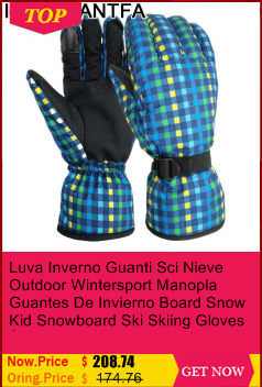 Rękawice narciarskie Snowboardowej Manopli Luva De Inverno Surfcasting Bag Handschoenen Camping Snow Kid Snowboard - Wianko - 14
