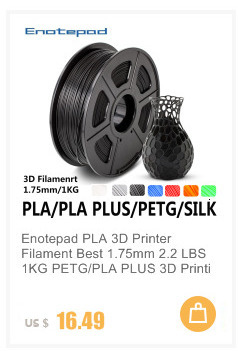 Enotepad Rainbow PLA Filament 2 rolki kolorowe 3D włókna do profesjonalnego drukowania 1.75MM - Wianko - 2