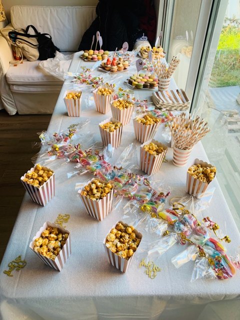 Jednorazowa imprezowa zastawa stołowa w kolorze różowego złota - talerze, serwetki, słomki i kubki Baby Shower, urodzinowe dekoracje dla dzieci - Wianko - 4