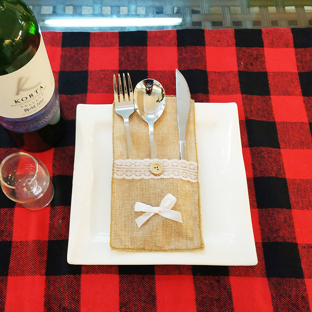 Etui na świąteczne sztućce i stojak na naczynia, ozdoby na stół, domowy dekor Snowman, torba na prezenty - Wianko - 30
