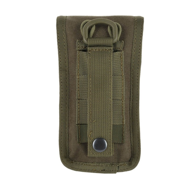 Torba myśliwska taktyczna na pas Camo z pokrywą na telefon komórkowy - wojskowa elegancja i funkcjonalność - Wianko - 18