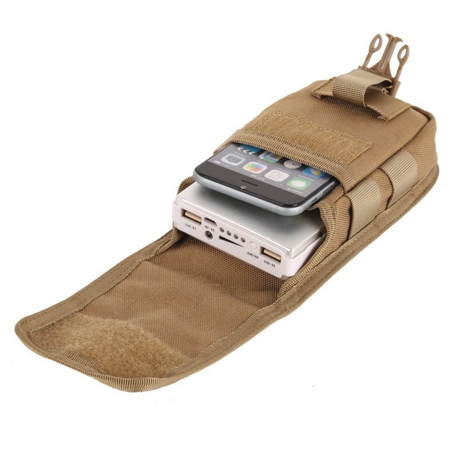 Torba myśliwska taktyczna na pas Camo z pokrywą na telefon komórkowy - wojskowa elegancja i funkcjonalność - Wianko - 36