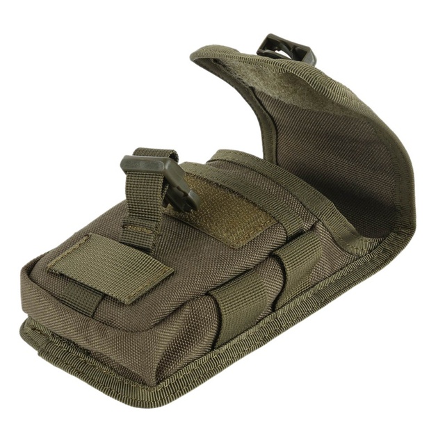 Torba myśliwska taktyczna na pas Camo z pokrywą na telefon komórkowy - wojskowa elegancja i funkcjonalność - Wianko - 20