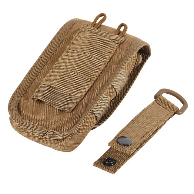 Torba myśliwska taktyczna na pas Camo z pokrywą na telefon komórkowy - wojskowa elegancja i funkcjonalność - Wianko - 32