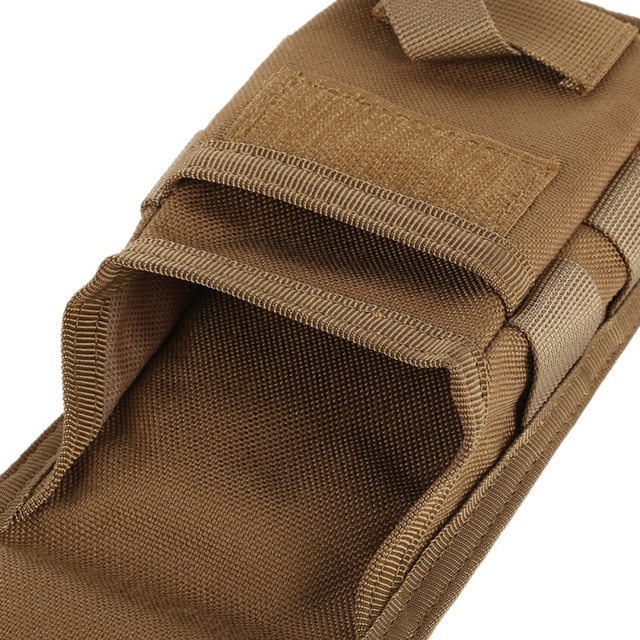 Torba myśliwska taktyczna na pas Camo z pokrywą na telefon komórkowy - wojskowa elegancja i funkcjonalność - Wianko - 34