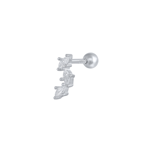 Srebrne kolczyki Mini żółw Cner z 925 srebra dla kobiet - Wianko - 30
