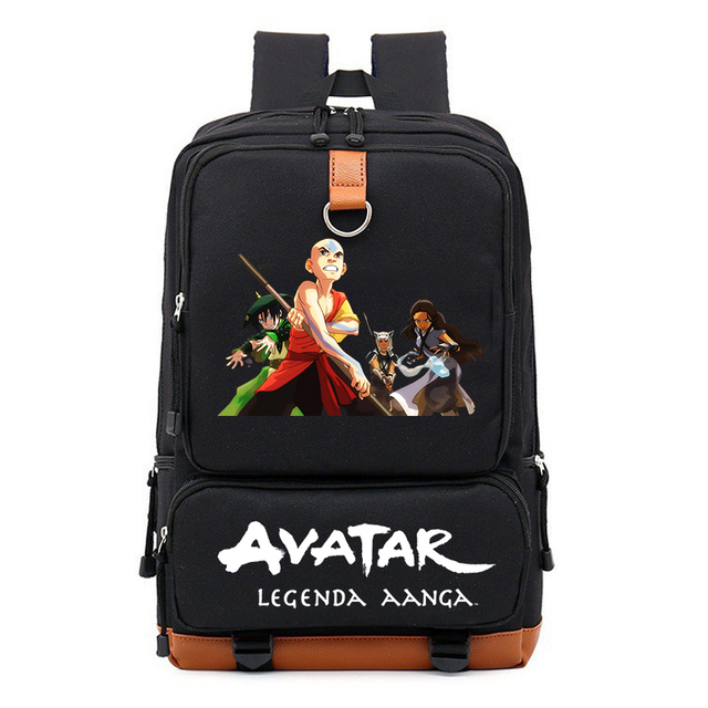 Plecak Avatar: Ostatni Władca Powietrza dla Nastolatka, Codzienny Plecak Podróżny - Wianko - 16