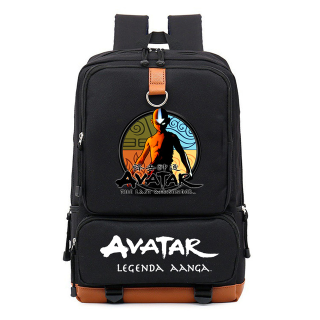 Plecak Avatar: Ostatni Władca Powietrza dla Nastolatka, Codzienny Plecak Podróżny - Wianko - 14