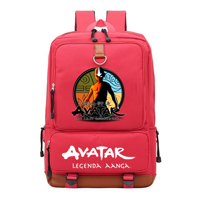 Plecak Avatar: Ostatni Władca Powietrza dla Nastolatka, Codzienny Plecak Podróżny - Wianko - 17