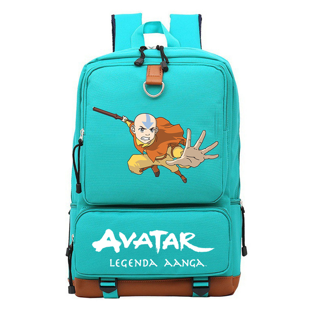 Plecak Avatar: Ostatni Władca Powietrza dla Nastolatka, Codzienny Plecak Podróżny - Wianko - 13