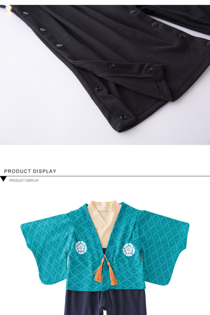 Ubranie dziewczynki - Bawełniane Kimono Japońskie z długim rękawem - Wianko - 24