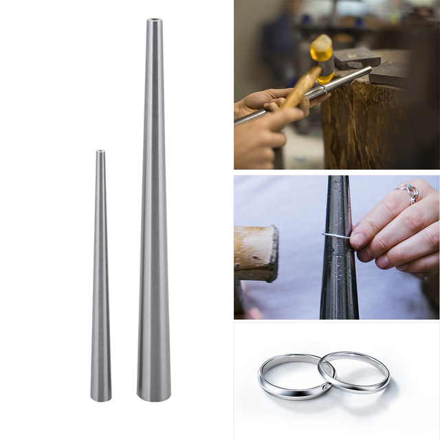 Pierścień powiększalnik Stick ze stali nierdzewnej - narzędzie do tworzenia złoto-srebrnych pierścionków - Wianko - 4