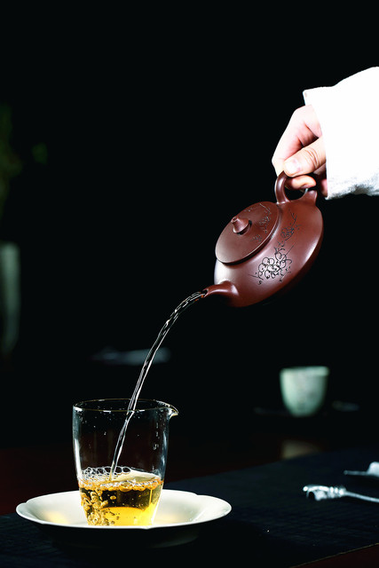 Dzbanek do herbaty z purpurowej gliny Yixing, ręcznie wykonany, pojemność 200ml - Wianko - 27