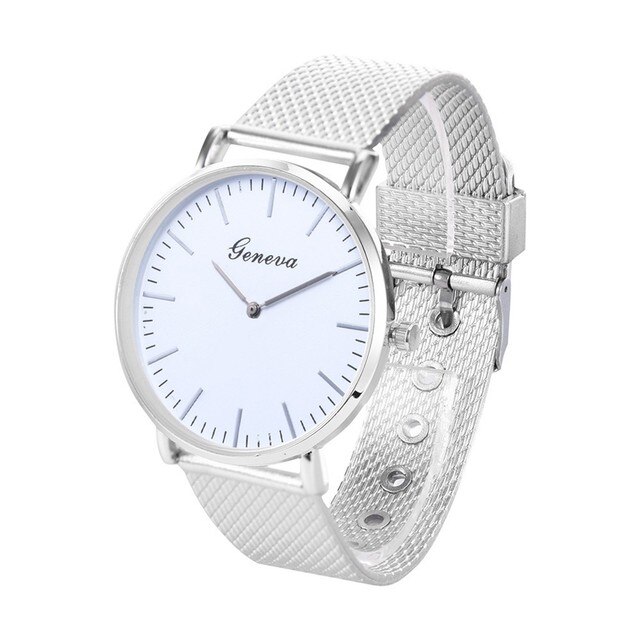 Zegarek męski sportowy luksusowy zegarek kwarcowy z opaską z plastiku ze stali nierdzewnej - Wianko - 9