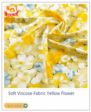Tkanina z wiskozy o miękkiej fakturze, żółty kwiat, 100cm x 140cm - Wianko - 21