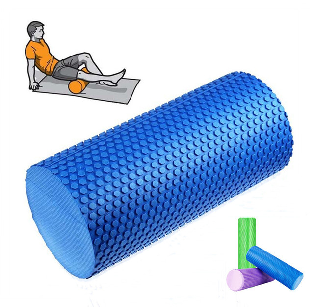 Pilates blok do jogi i wałek do masażu 60x15cm - idealne narzędzia do fitnessu, siłowni i ćwiczeń 2022 - Wianko - 1