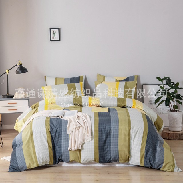 Zestaw pościeli Home Adult - pościel, kapa na kołdrę, poszewka na poduszkę - sypialniane tekstylia domowe, model Europejska Prostota - Wianko - 8