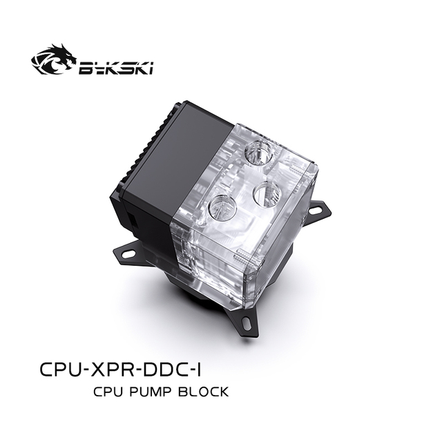 Bykski pompę zintegrowaną RGB, blok chłodzący CPU dla Intel 115x/1200/1700 (CPU-XPR-DDC-I) - Wianko - 16