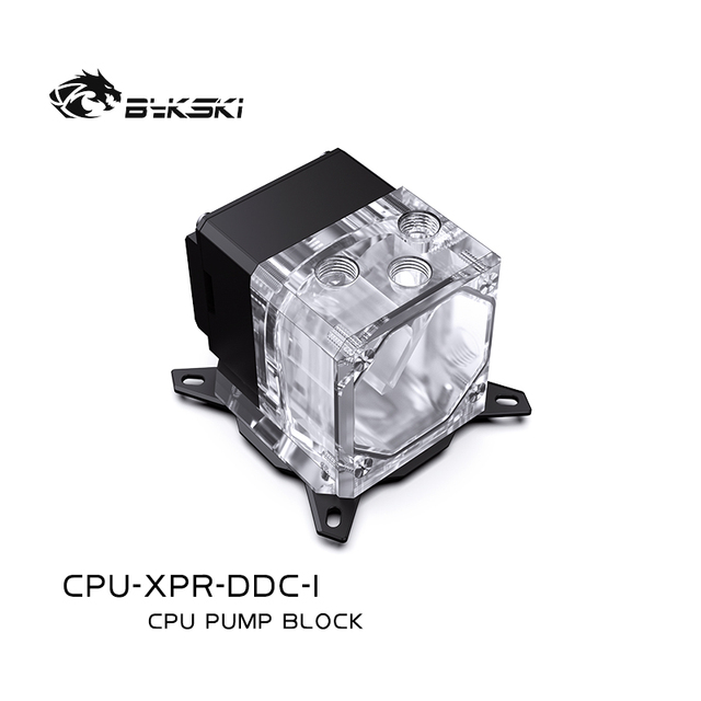 Bykski pompę zintegrowaną RGB, blok chłodzący CPU dla Intel 115x/1200/1700 (CPU-XPR-DDC-I) - Wianko - 15