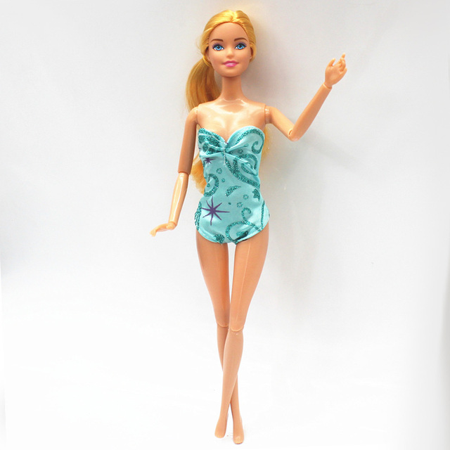 6 zestawów strojów kąpielowych dla lalki Barbie: Swimsuit, Bikini, Top, spódnica, szorty, akcesoria - Wianko - 11