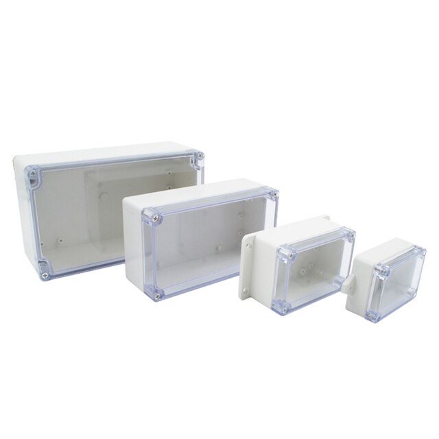 Wodoszczelne pudełko IP67 z przezroczystym plastikiem do zewnętrznego projektu elektronicznego - obudowa do instrumentów elektrycznych - Wianko - 4