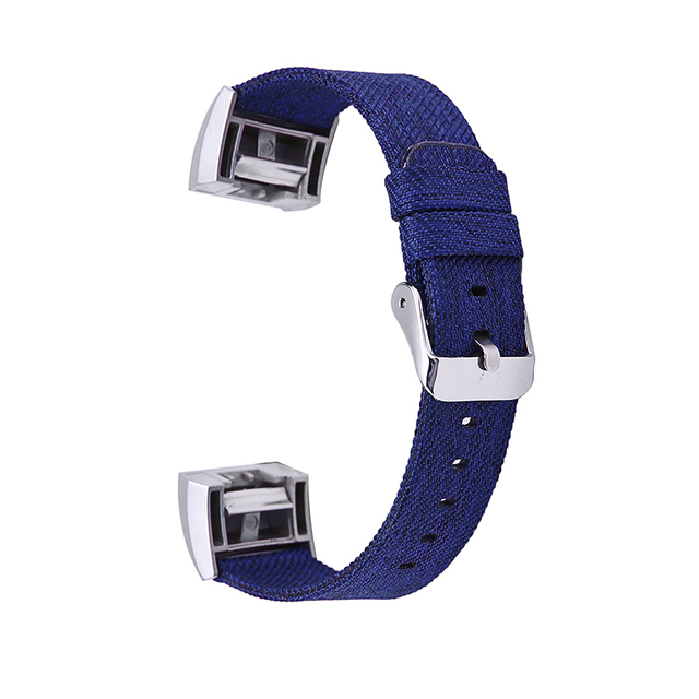 Nylonowy pasek na rękę do Fitbit Charge 2 - inteligentna wymienna opaska zegarka w formie bransoletki dla kobiet i mężczyzn - nylonowa pętla - Wianko - 1