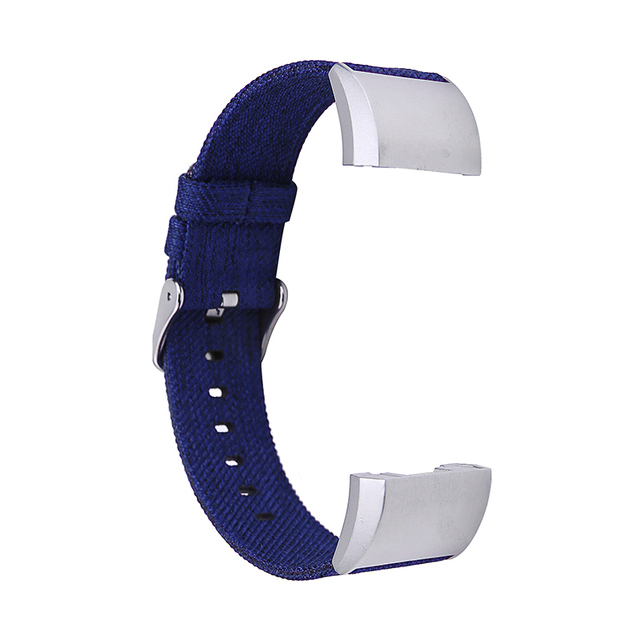 Nylonowy pasek na rękę do Fitbit Charge 2 - inteligentna wymienna opaska zegarka w formie bransoletki dla kobiet i mężczyzn - nylonowa pętla - Wianko - 2