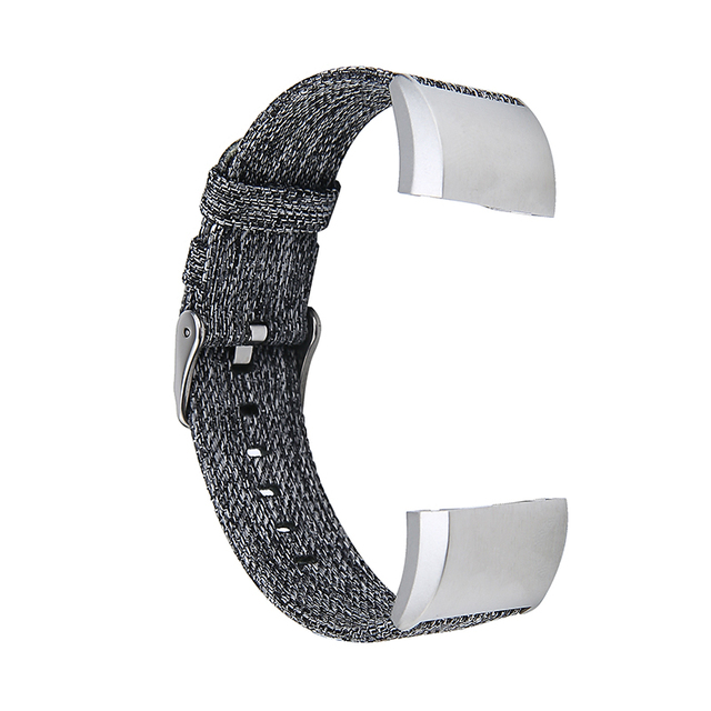 Nylonowy pasek na rękę do Fitbit Charge 2 - inteligentna wymienna opaska zegarka w formie bransoletki dla kobiet i mężczyzn - nylonowa pętla - Wianko - 8
