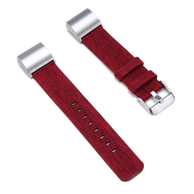 Nylonowy pasek na rękę do Fitbit Charge 2 - inteligentna wymienna opaska zegarka w formie bransoletki dla kobiet i mężczyzn - nylonowa pętla - Wianko - 10