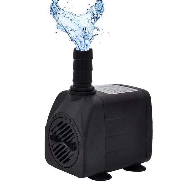 Mini pompa wodna z 12 światłami do akwarium - ultra cicha i zatapialna - Wianko - 7