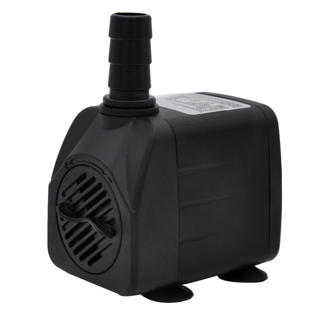 Mini pompa wodna z 12 światłami do akwarium - ultra cicha i zatapialna - Wianko - 9