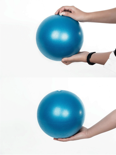 Piłka do jogi Mosodo 25cm - piłka gimnastyczna do Pilates, równowagi i ćwiczeń, PVC, sprzęt do domowej siłowni - Wianko - 21