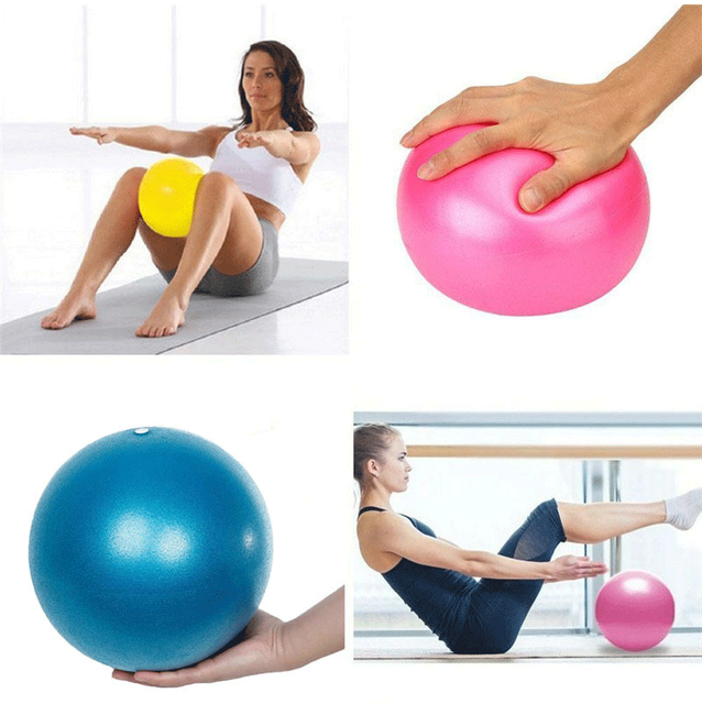 Piłka do jogi Mosodo 25cm - piłka gimnastyczna do Pilates, równowagi i ćwiczeń, PVC, sprzęt do domowej siłowni - Wianko - 16