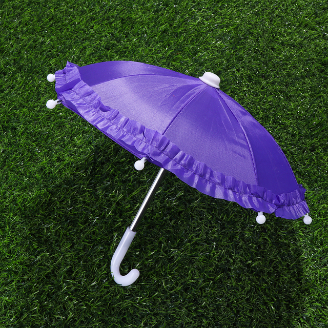 Miniaturowy parasol z koronkową lalką – akcesorium dla lalek Blythes – handmade - Wianko - 5
