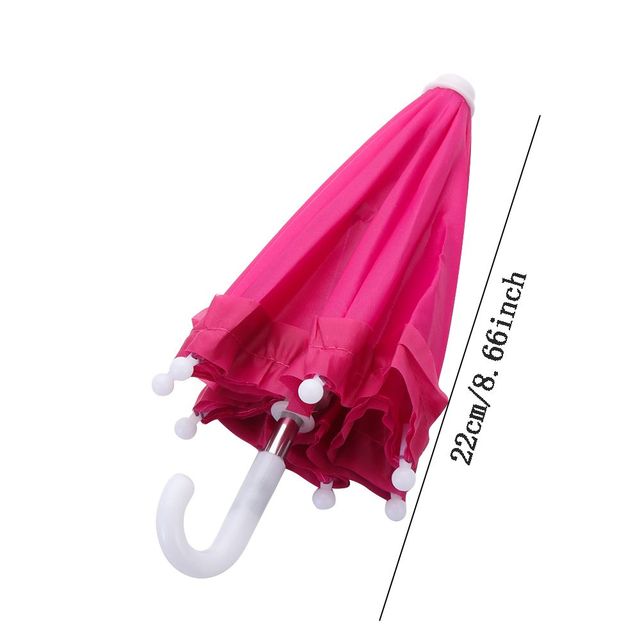 Miniaturowy parasol z koronkową lalką – akcesorium dla lalek Blythes – handmade - Wianko - 1