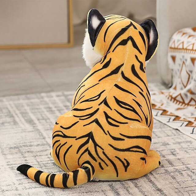 Miękki pluszowy tygrysek - zabawka, lalka, poduszka dekoracyjna - Wianko - 8