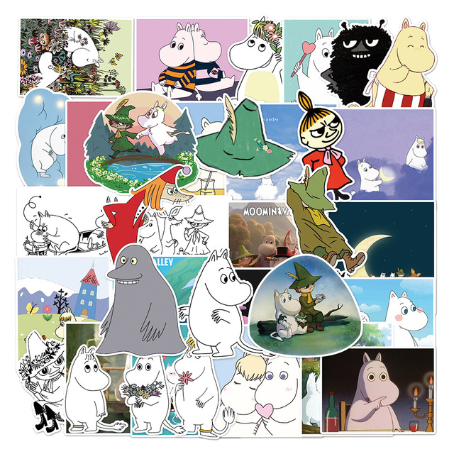 Naklejki plakatowe Hippo Cartoon Animal - 10, 30, 50 sztuk - Wianko - 7