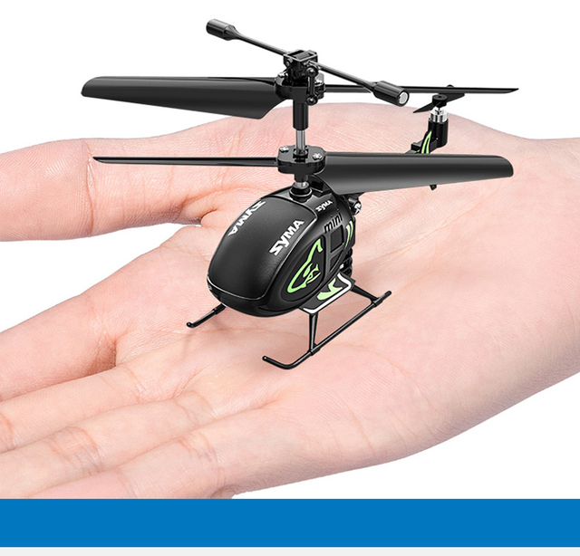 Nowy model 2021 SYMA S100 Mini RC Helikopter z inteligentnym trybem stałej wysokości dla dzieci - oryginalny - Wianko - 2