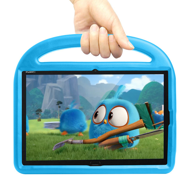 Obudowa tabletu Huawei MediaPad T10S T10 T8 T5 T3 M3lite M5lite M5 M6 10.1 9.6 8 odporna na upadki, wykonana z materiału EVA - pokrywa dla dzieci - Wianko - 7