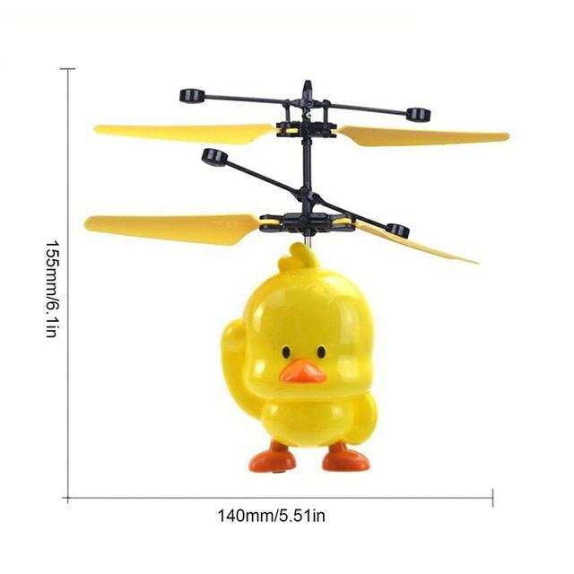 Elektryczny samolot RC indukcyjny na podczerwień z ładowaniem USB, mini Fly Robot z zawieszeniem, zabawka dla dzieci - Wianko - 11