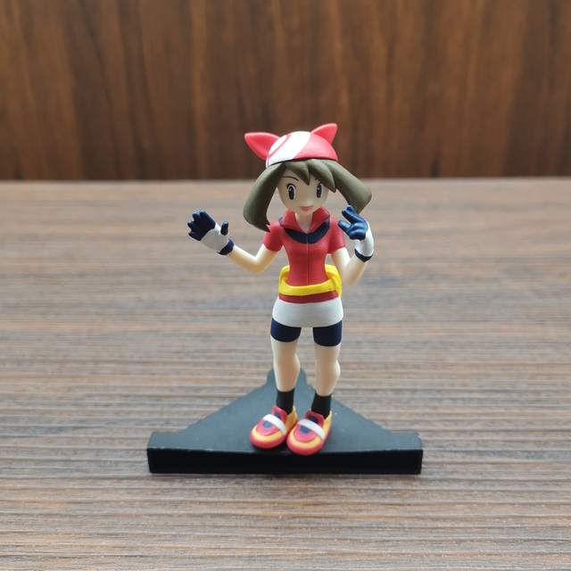Pokemon figurka May Ruby Pikachu - model ozdobny i idealny prezent urodzinowy dla dzieci - Wianko - 2