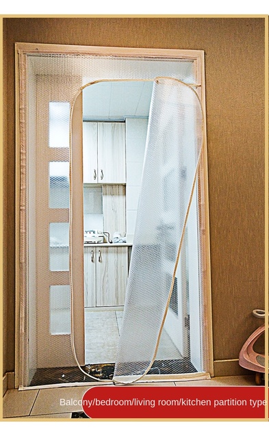 Niestandardowe, czarne zasłony prysznicowe z tiulem do łazienki - zestaw 180-200 cm - Wianko - 16