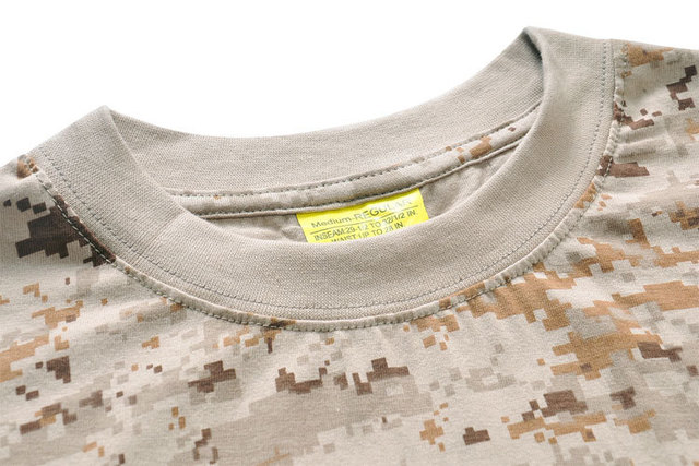 Kamuflażowa taktyczna koszula wojskowa O-Neck dla mężczyzn - bielizna myśliwska - Wianko - 10