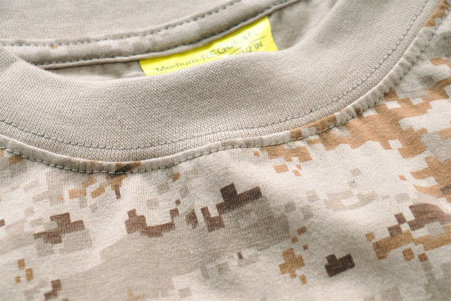 Kamuflażowa taktyczna koszula wojskowa O-Neck dla mężczyzn - bielizna myśliwska - Wianko - 11