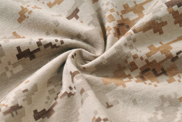 Kamuflażowa taktyczna koszula wojskowa O-Neck dla mężczyzn - bielizna myśliwska - Wianko - 16