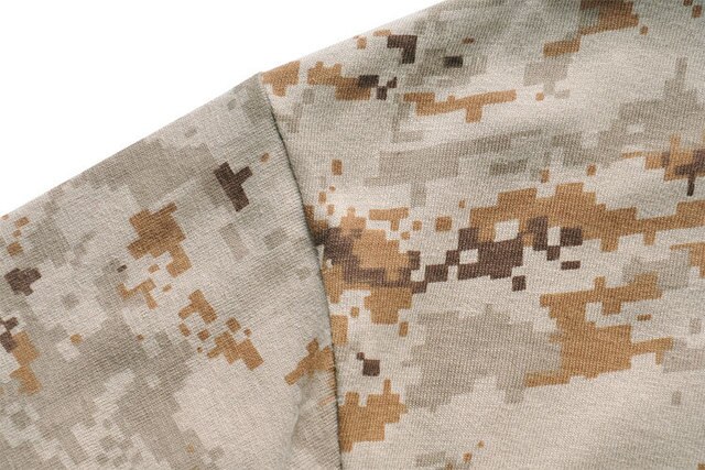 Kamuflażowa taktyczna koszula wojskowa O-Neck dla mężczyzn - bielizna myśliwska - Wianko - 12